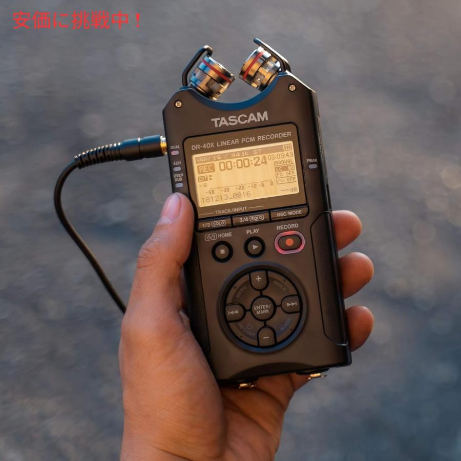 並行輸入品】Tascam DR-40X タスカム4トラックサウンドレコーダー Four