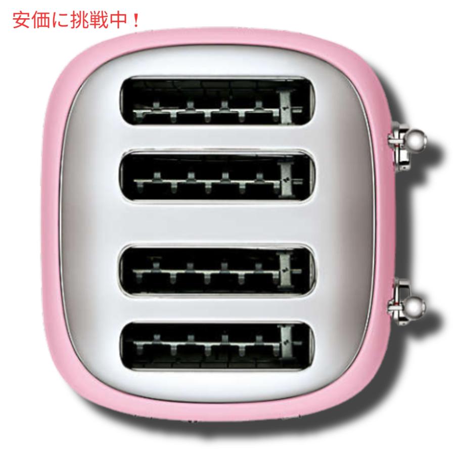 並行輸入品】スメッグ トースター SMEG レトロデザイン 4スライス