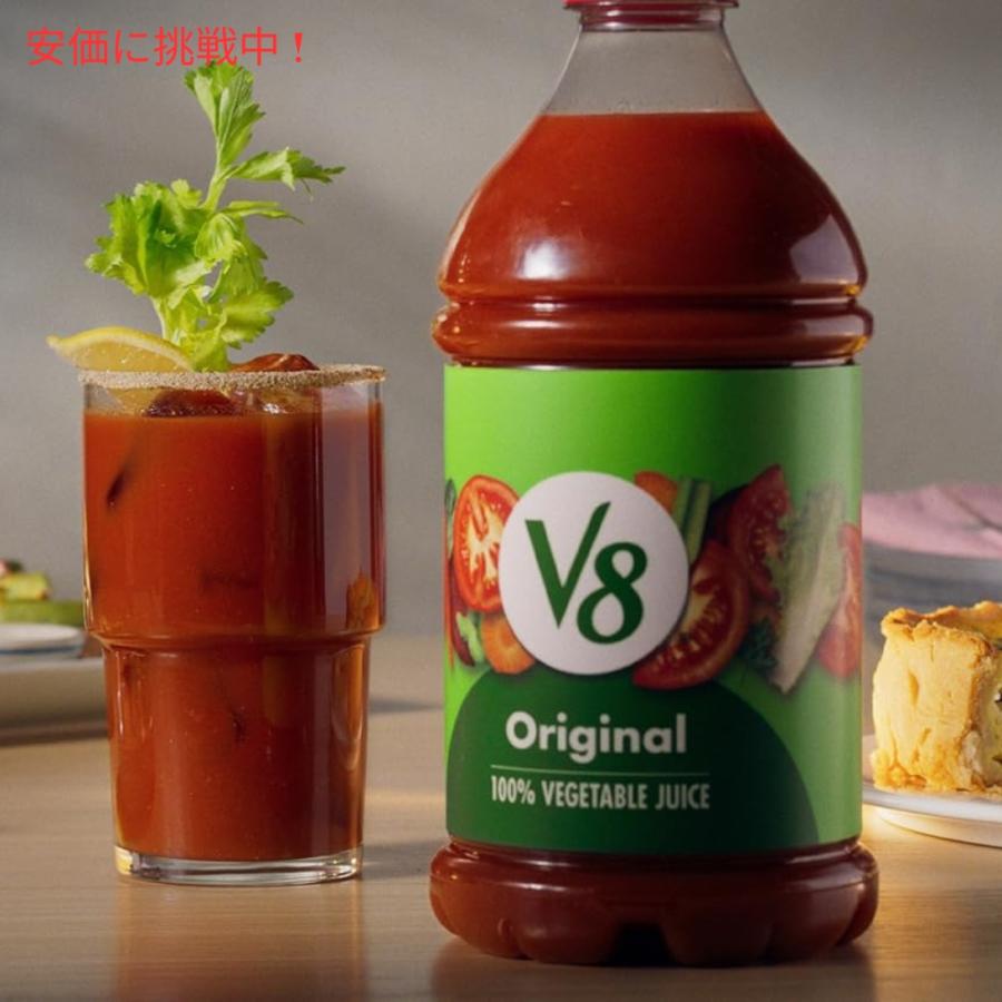 並行輸入品】【6本セット】V8 オリジナル 100% 野菜ジュース 64オンス