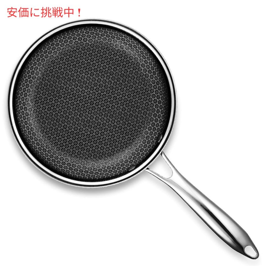 【並行輸入品】HexClad ヘキスクラッド ハイブリッドノンスティックフライパン Hybrid Nonstick Frying Pan 8-Inch_1