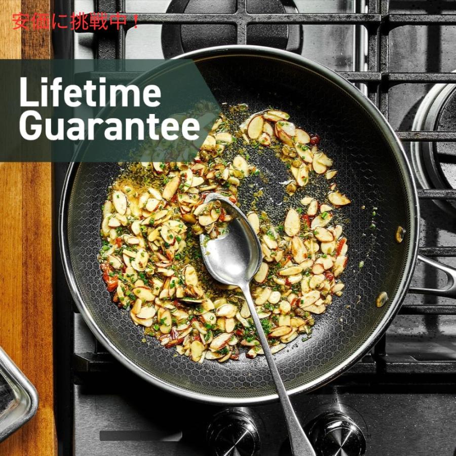 【並行輸入品】HexClad ヘキスクラッド ハイブリッドノンスティックフライパン Hybrid Nonstick Frying Pan 8-Inch_5