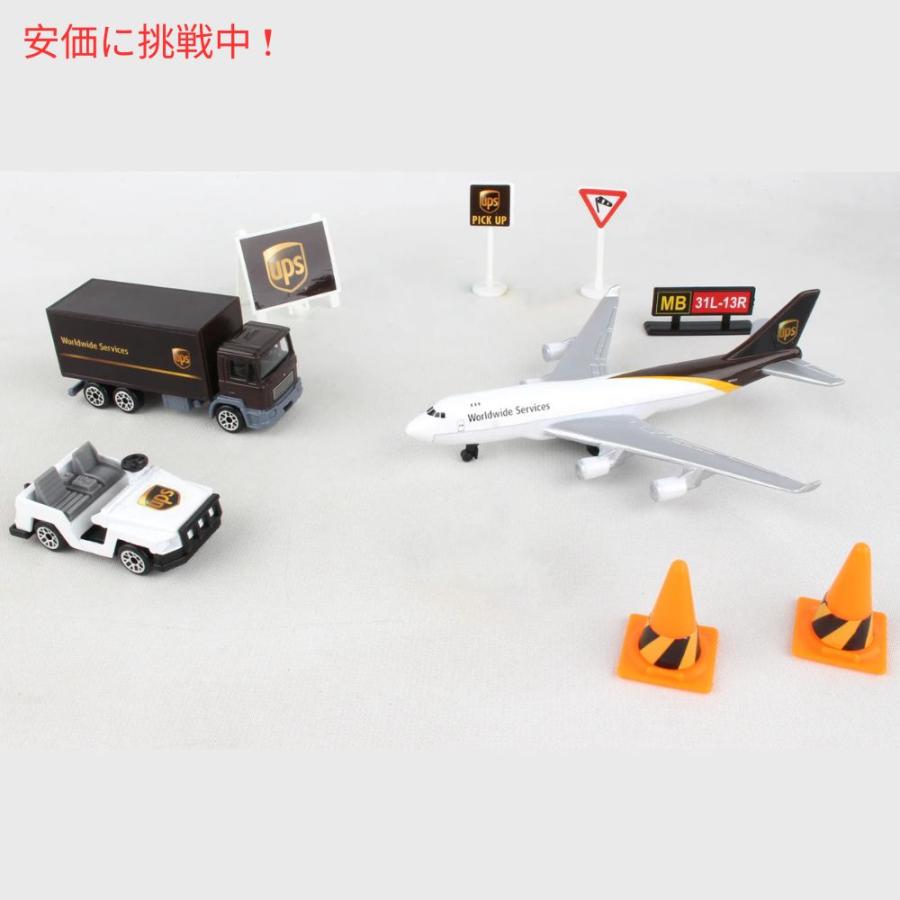 並行輸入品】Daron UPS 空港プレイセット ブラウン Airport Playset