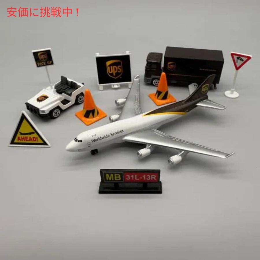 並行輸入品】Daron UPS 空港プレイセット ブラウン Airport Playset
