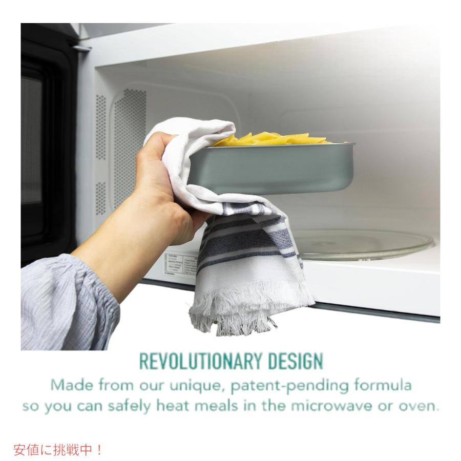【並行輸入品】ベントゴー マイクロスティール  Bentgo MicroSteel 電子レンジ対応 漏れ防止ランチボックス アクア Microwave-safe Leak-proof Lunch Box AQUAの画像