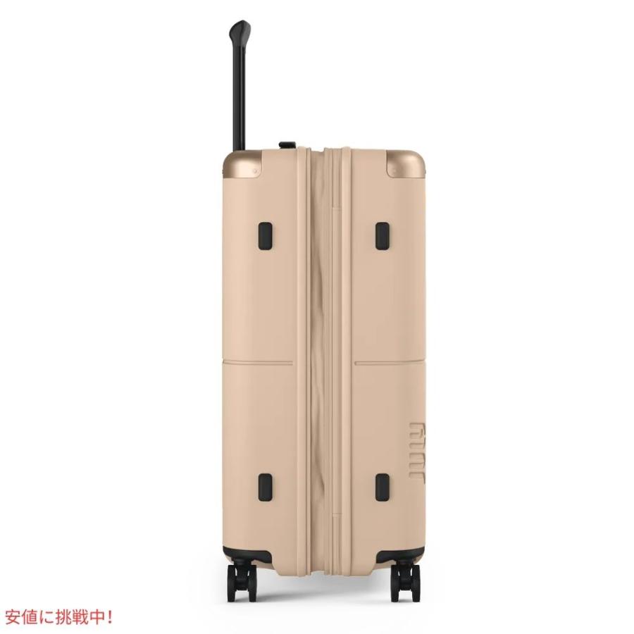 【並行輸入品】ジュライ スーツケース チェックド エクスパンダブル サンド 9.9ポンド / 90リットル July Luggage Checked Expandable Sand 9.9lbs/90L_3
