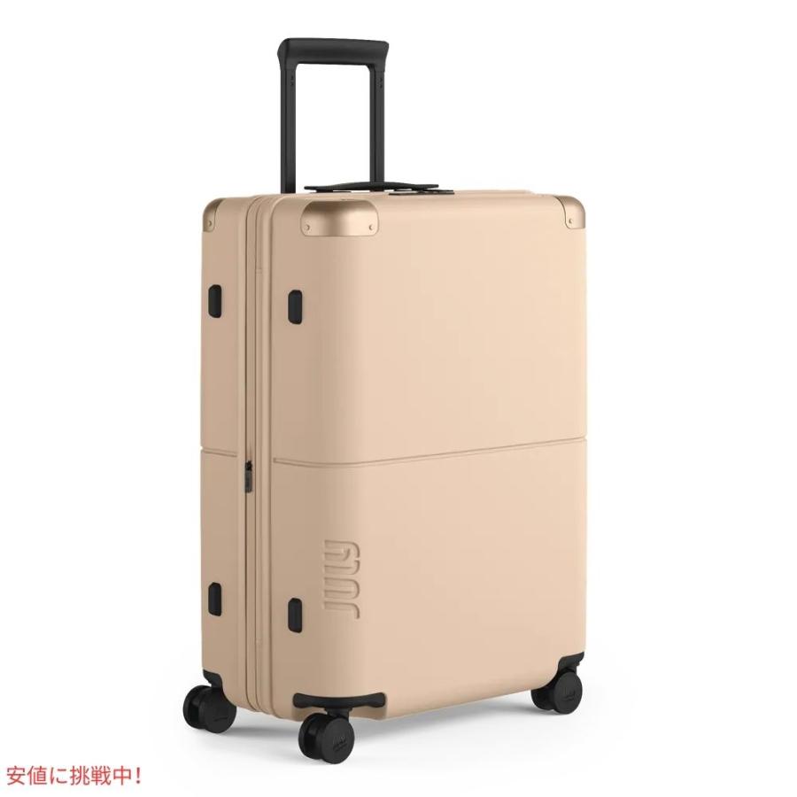 【並行輸入品】ジュライ スーツケース チェックド エクスパンダブル サンド 9.9ポンド / 90リットル July Luggage Checked Expandable Sand 9.9lbs/90L_4