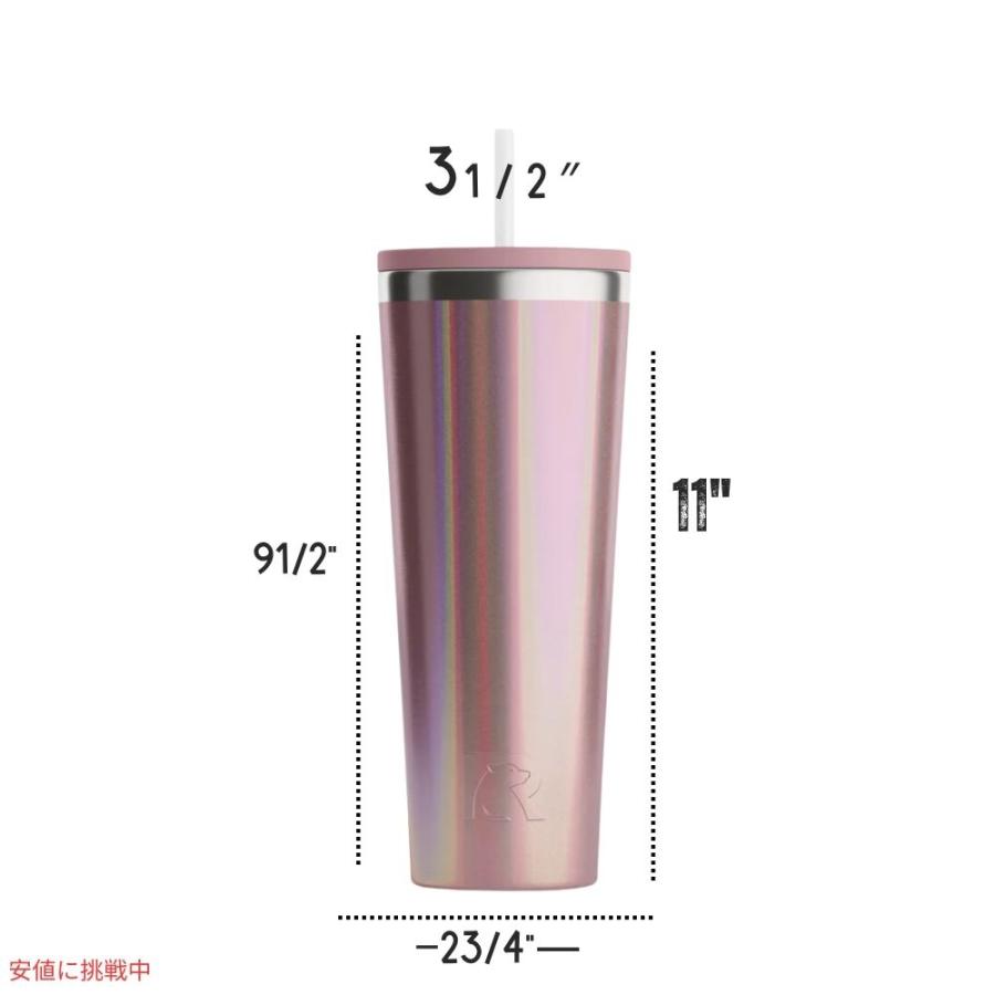 【並行輸入品】RITC エブリデイタンブラー  スナップドラゴングリッター 28オンス RITC Everyday Tumbler Snapdragon Glitter 28oz_6