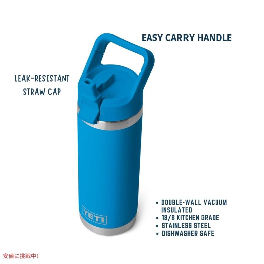 並行輸入品】YETI イエティ ランブラー 26oz ボトル ストローキャップ