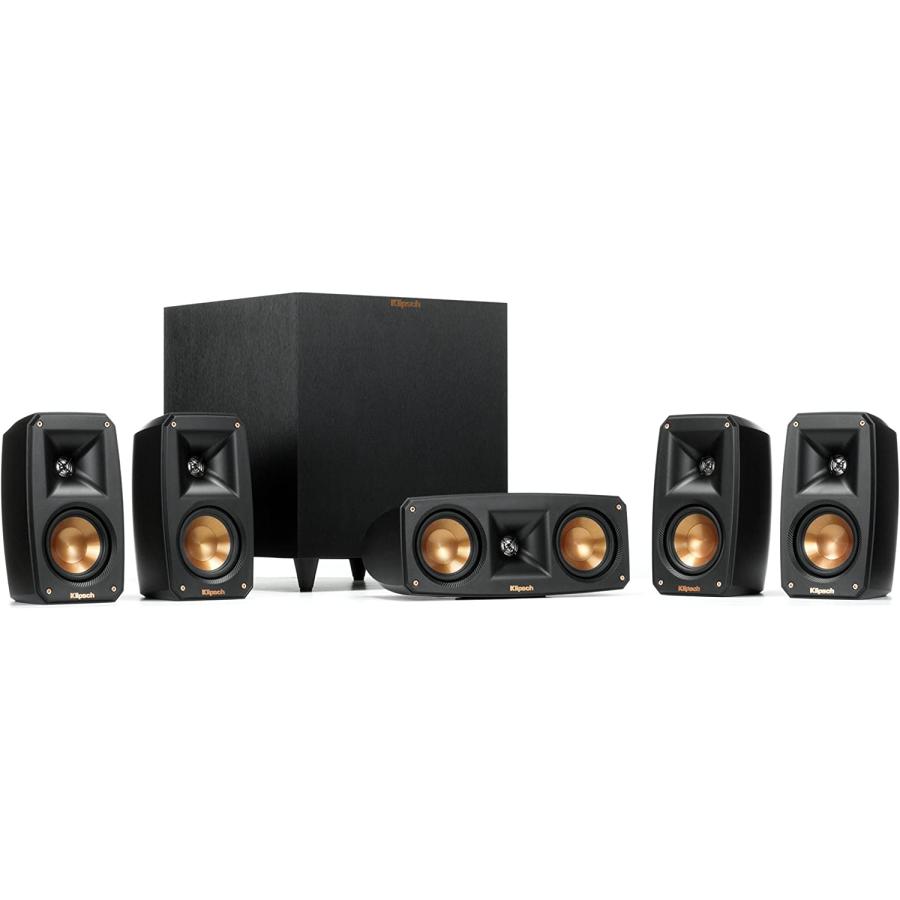 並行輸入品】Klipsch ブラック リファレンス シアター パック 5.1