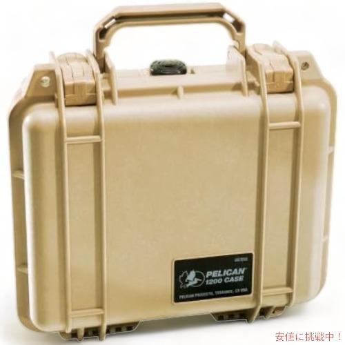 並行輸入品】ペリカン 1200 フォーム付きケース [デザートタン 