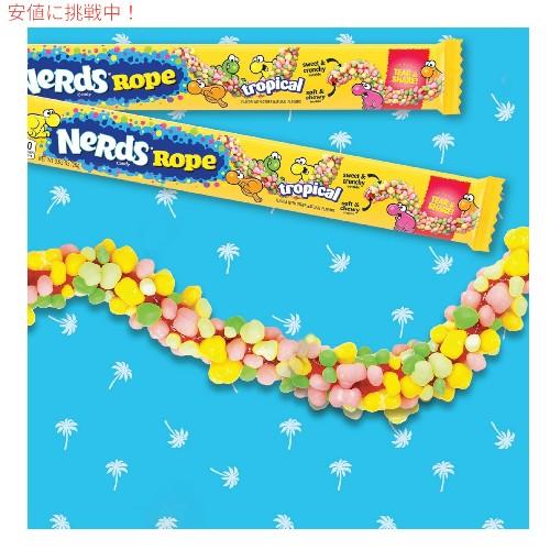 並行輸入品】ナーズ ロープキャンディ [トロピカル] 24個 ロープグミ