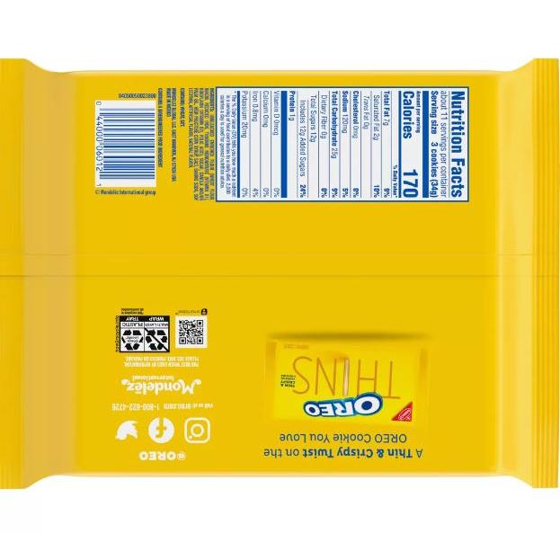 並行輸入品】Oreo オレオ Golden ゴールデン ファミリーサイズ 18.12oz