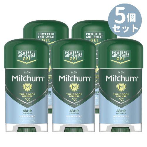 並行輸入品】【5個セット】Mitchumミッチャム ジェル デオドラント 無