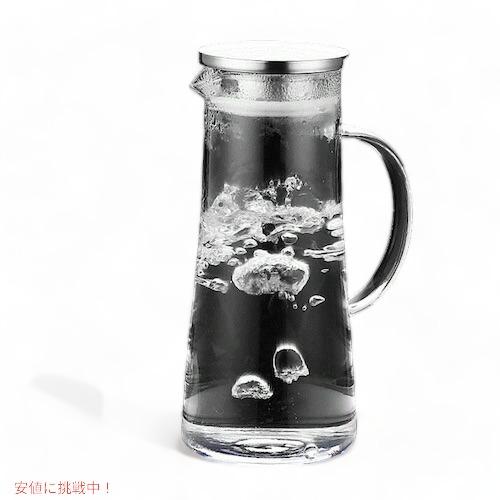 並行輸入品】SUSTEAS 1.5リットル ガラスピッチャー 蓋付き GP1500-FBA