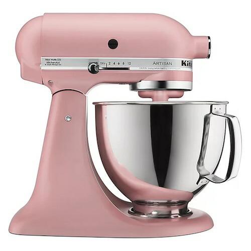 KitchenAid キッチンエイド スタンドミキサー アルチザンシリーズ [マットドライローズ] 4.7L Stand Artisan 5 Qt KSM150PSDR Matte Dried Rose｜americankitchen｜02