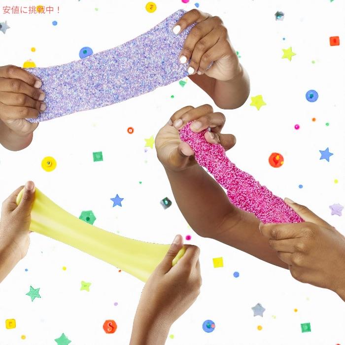 並行輸入品】Play-Doh スライム粘土 6種バラエティ テクスチャーパック