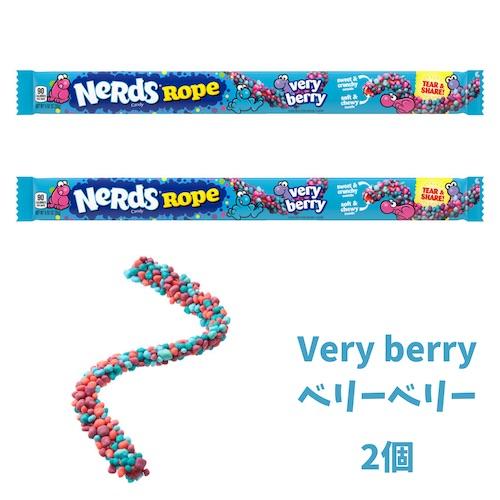 6個入り】ナーズ ロープキャンディ [レインボー・ベリーベリー  