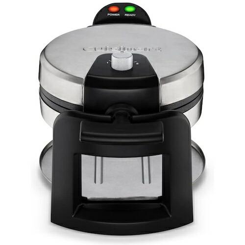 クイジナート Cuisinart WAFF30 180度回転 ベルギーワッフルメーカー ブラック/シルバー 1インチ クイジナートワッフル