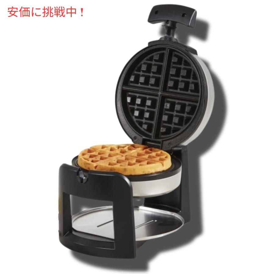 クイジナート Cuisinart 180度回転 ベルギーワッフルメーカー ブラック