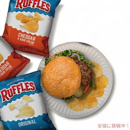 【並行輸入品】Ruffles Original Flavor Ridged Potato Chips - 8.5 oz / ラッフルズ ポテト ...