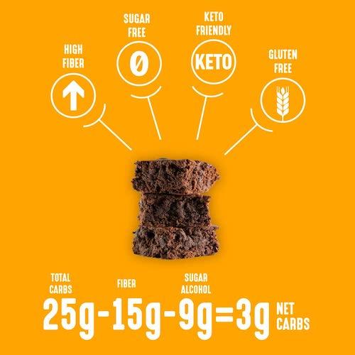 Lakanto ラカント ブラウニーミックス 砂糖不使用 ラカンカの甘み 275g（9.7oz） / Sugar Free Brownie Mix Sweetened with Monk Fruit｜americankitchen｜05