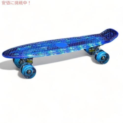 並行輸入品】キッズ コンプリートスケートボード 55.8センチ ブルー