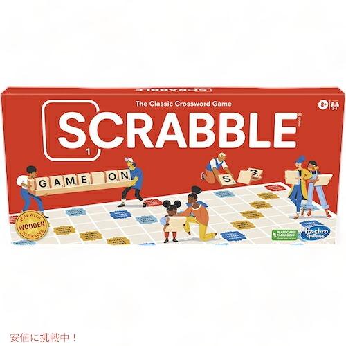 Hasbro 【並行輸入品】Scrabble Board Game, Classic Word Game for