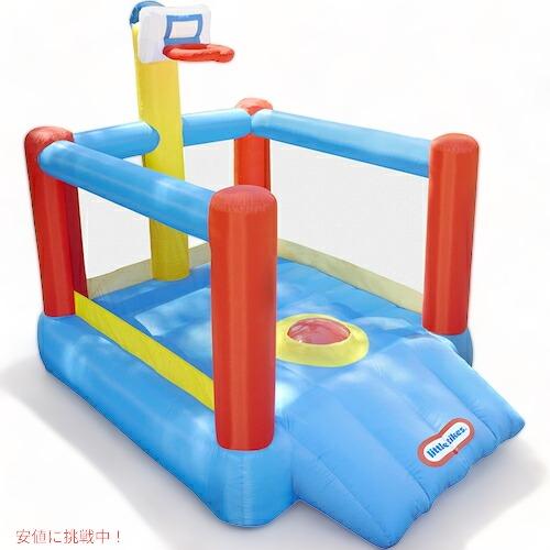 【並行輸入品】Little Tikes スーパー スラムダンク バスケットボール リトル・タイクス 子供用遊具 バウンスハウス 家庭用 庭遊び バスケット S_1