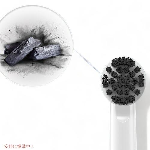 オーラルB 替えブラシ チャコール Charcoal 8本セット 炭配合 Oral-B Replacement Brush Heads 電動歯ブラシ オーラルB 【並行輸入品】オーラルB 替えブラシ チャコール Charcoal 8