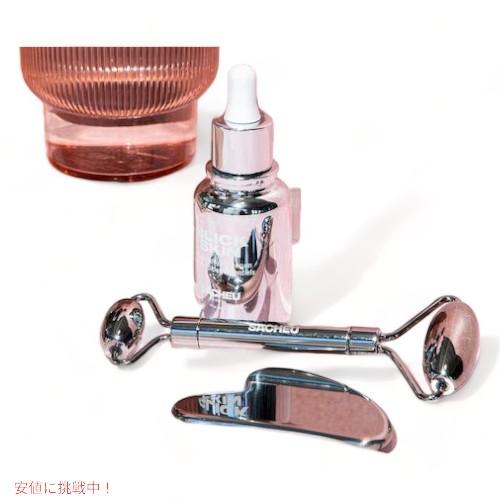 並行輸入品】SACHEU サチュ フェイスローラー ステンレス製 美顔