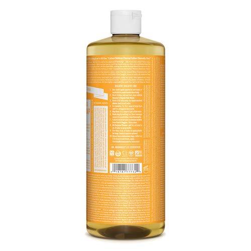 ドクターブロナー マジックソープ シトラス Lサイズ 946ml Dr. Bronner's Pure Castile Soap 32oz｜americankitchen｜02