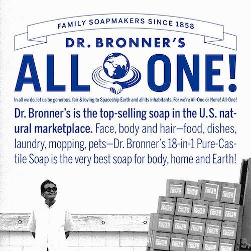 ドクターブロナー マジックソープ シトラス Lサイズ 946ml Dr. Bronner's Pure Castile Soap 32oz｜americankitchen｜05