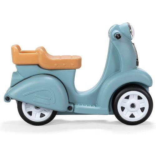 【並行輸入品】ステップ2 スクーター アクア 乗用玩具 足けり車 コンビカー キッズカー 屋内 屋外 Step2 Ride Along Scooterの画像
