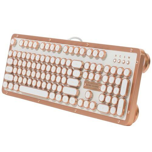 AZIO アジーオ　キーボード レトロクラシック　ポッシュ [USB /有線] AZIO 【並行輸入品】Azio アジーオ パソコン用 メカニカル