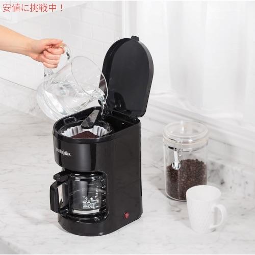 Proctor Silex 【並行輸入品】Proctor Silex ドリップコーヒーメーカー 10杯 ガラスカラフェ ブラック ...
