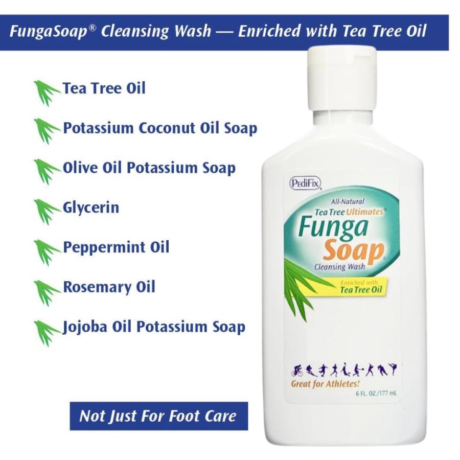 【2本セット】ぺディフィックス社 ファンガソープ クレンジングウォッシュ 400ML / PediFix Funga Soap Cleansing Wash 並行輸入品】2個セット ぺディフィックス社 ファンガソープ