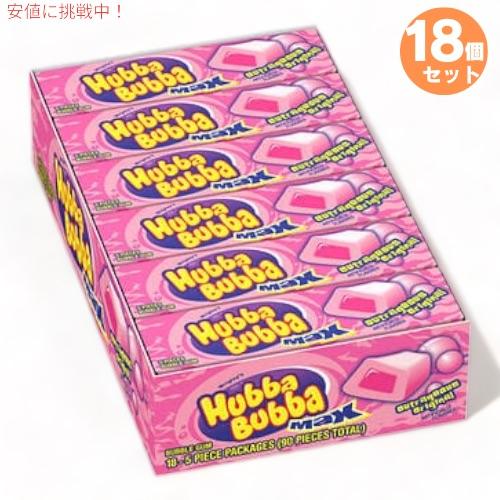 並行輸入品】18個セット Hubba Bubba (ハバ・ババ) マックス アウト