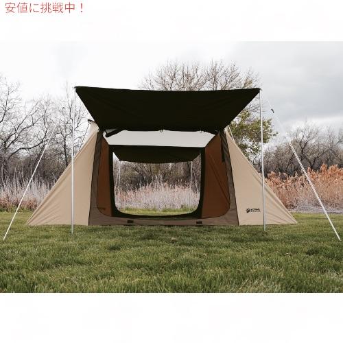 【並行輸入品】Kodiak Canvas コディアックキャンバス コットンダックキャンバス ユーティリティテント 10 x 14フィート スクリーンテント 6714 CAの画像
