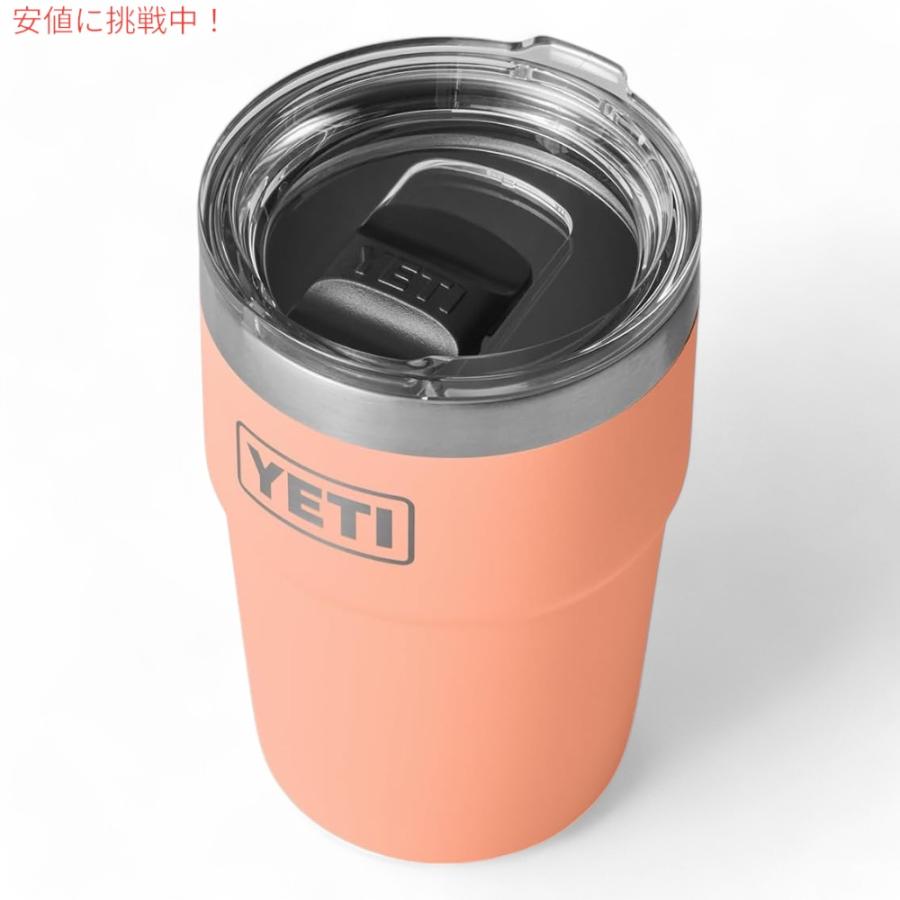 並行輸入品】YETI イエティ ランブラー 16oz スタッカブルカップ マグ