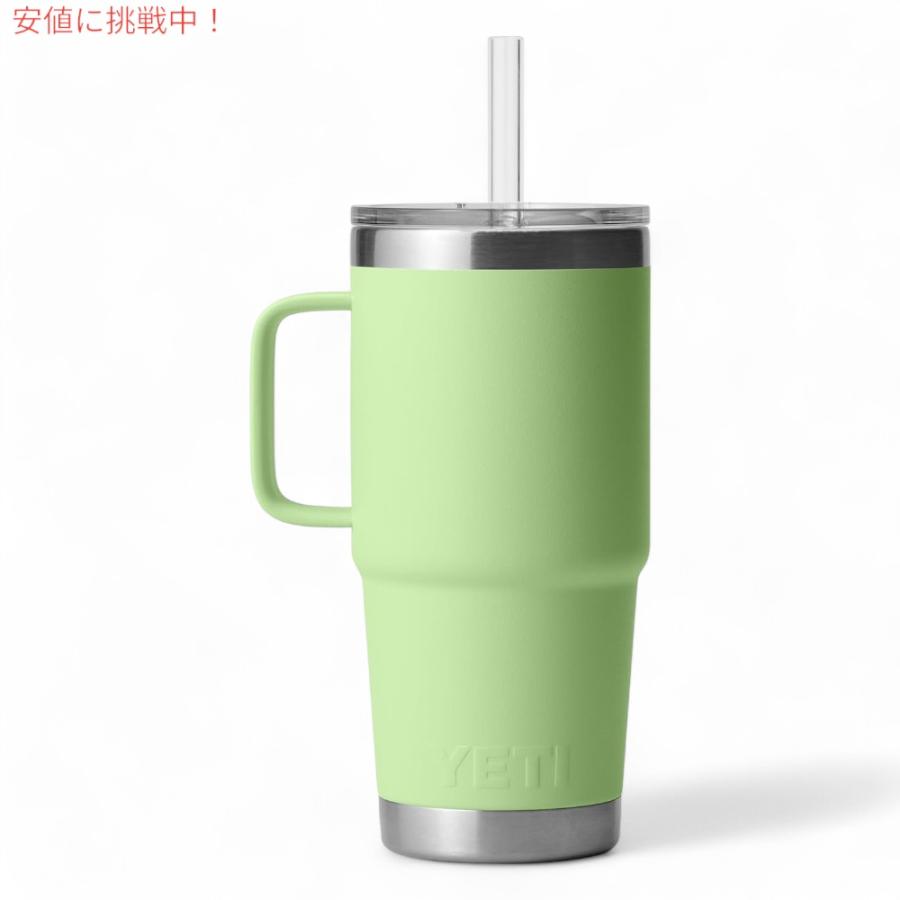 並行輸入品】YETI イエティ ランブラー 25オンス ストローマグ