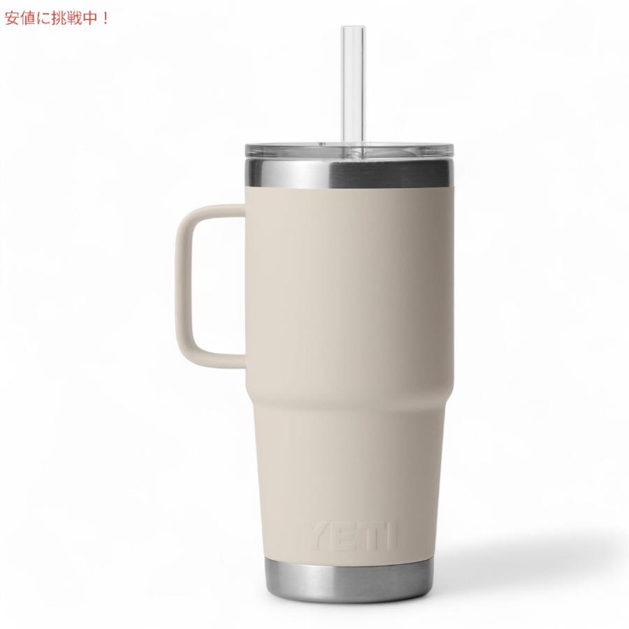 並行輸入品】YETI イエティ ランブラー 25オンス ストローマグ