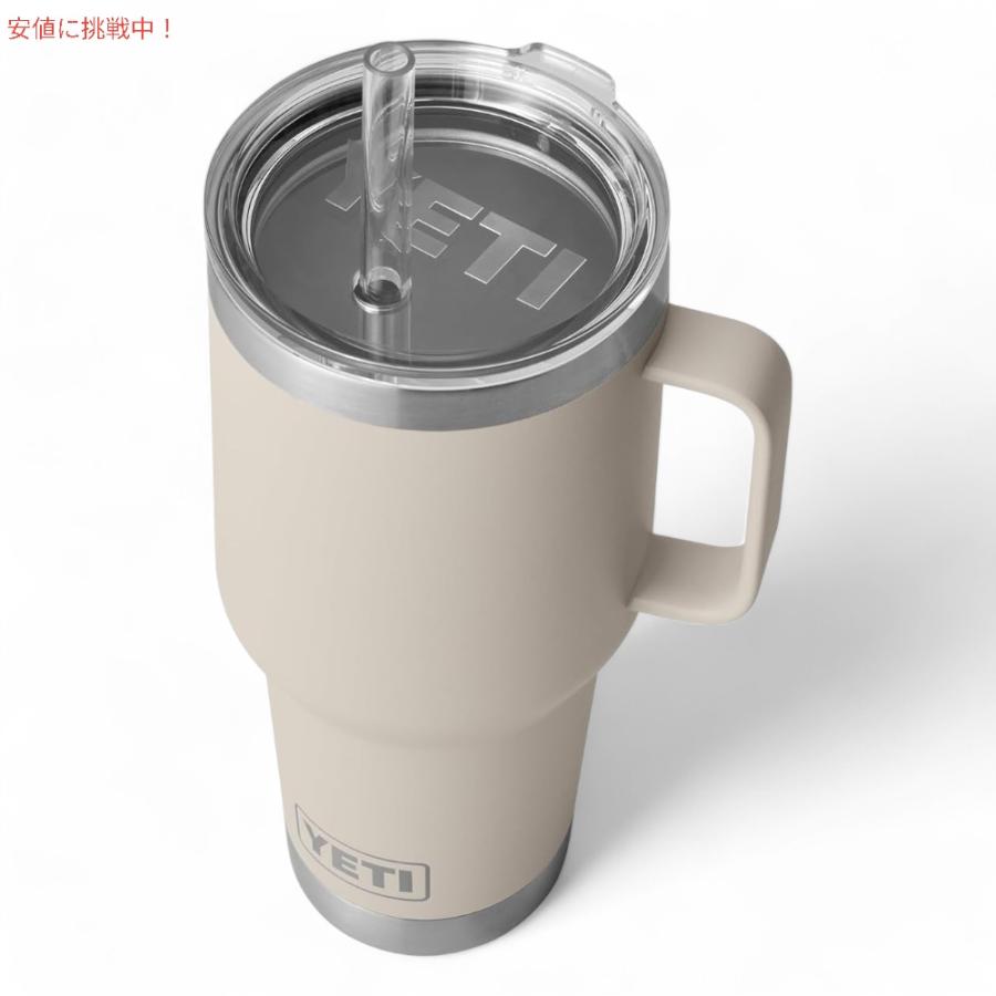 並行輸入品】YETI ランブラー 35オンス ストローマグ ストロー蓋