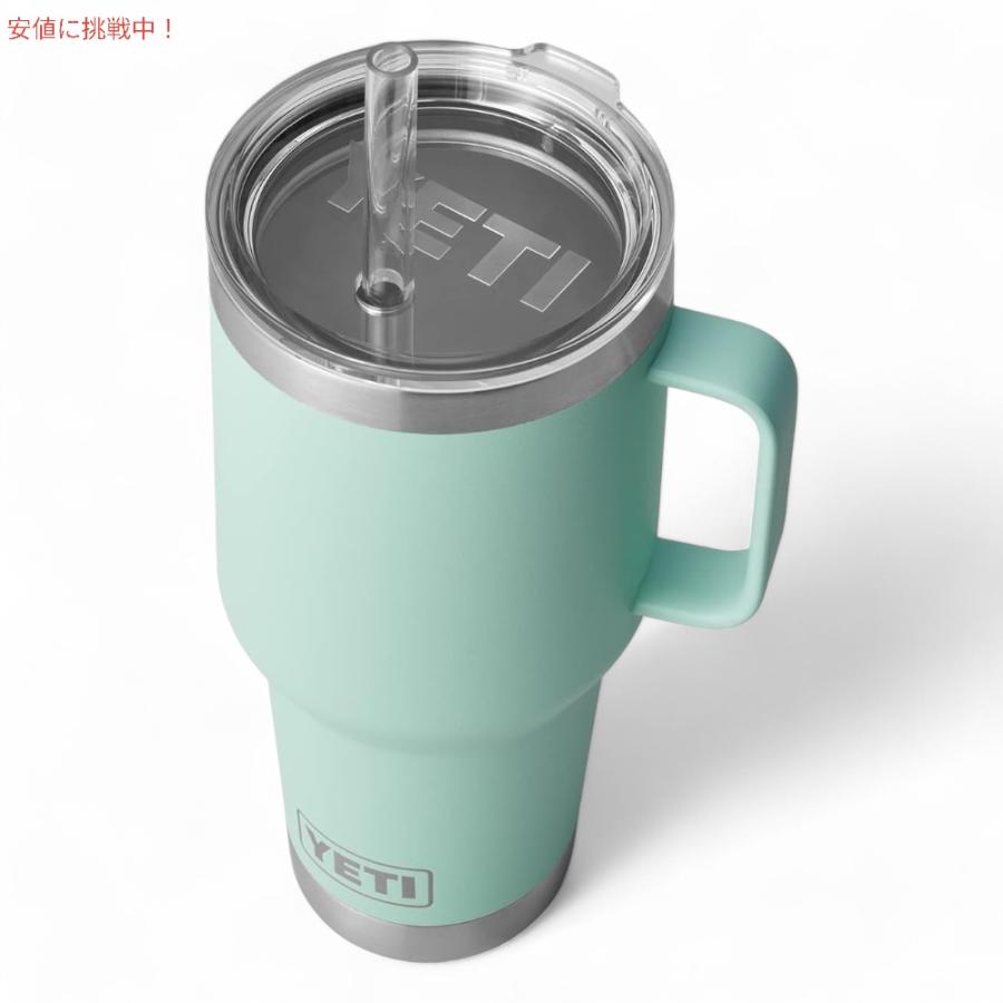 並行輸入品】YETI ランブラー 35オンス ストローマグ ストロー蓋