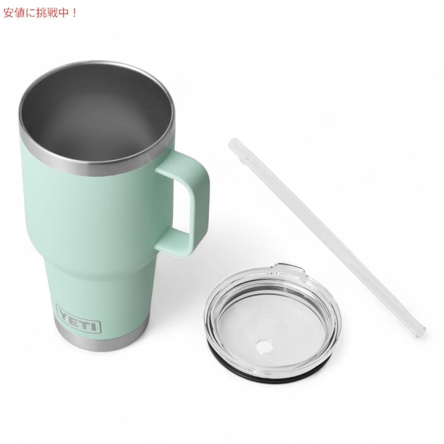 並行輸入品】YETI ランブラー 35オンス ストローマグ ストロー蓋