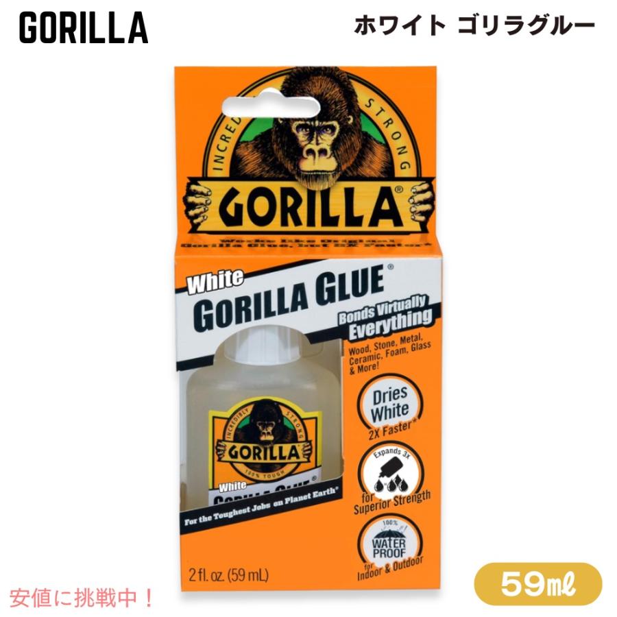 並行輸入品】Gorilla ゴリラ ホワイト ゴリラグルー 59ml / 2 fl.oz