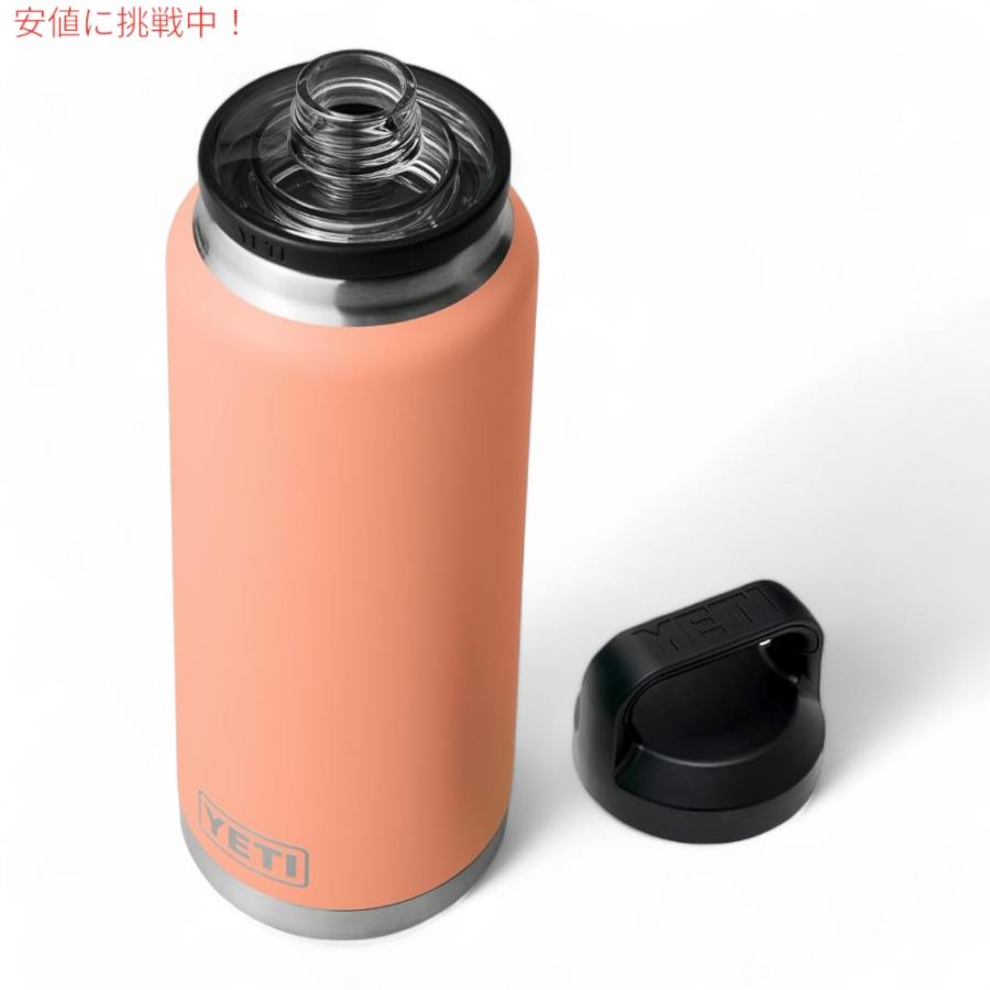 【並行輸入品】YETI イエティ ランブラー 36oz ボトル チャグキャップ ローカントリーピーチ 1065ml 水筒 Rambler 36 oz Bottle With Chug Cap Lowcountry Peachの画像