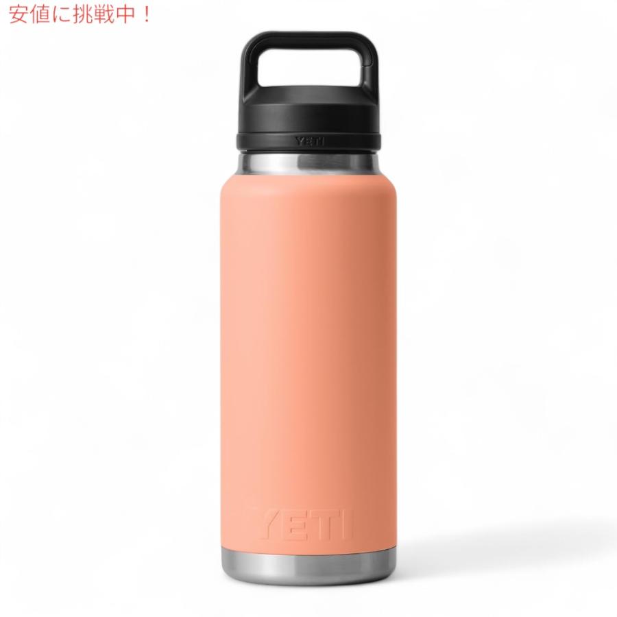 【並行輸入品】YETI イエティ ランブラー 36oz ボトル チャグキャップ ローカントリーピーチ 1065ml 水筒 Rambler 36 oz Bottle With Chug Cap Lowcountry Peachの画像