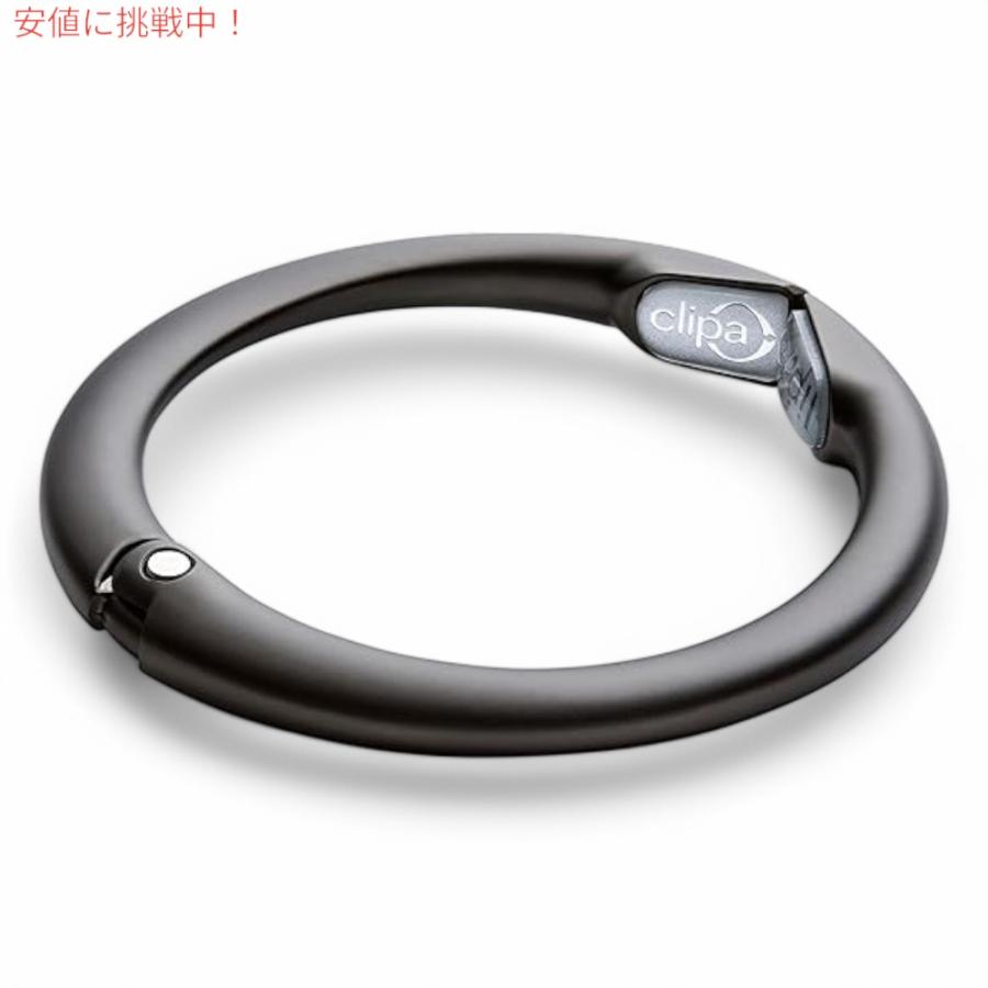 人気品！ CLIPA 2 クリッパ バッグ クリップ ハンガー マットブラック黒 並行輸入品】クリッパ Clipa バッグハンガー [マットブラック] 耐荷重