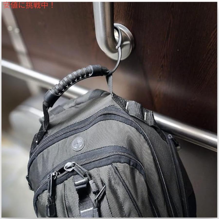 人気品！ CLIPA 2 クリッパ バッグ クリップ ハンガー マットブラック黒 並行輸入品】クリッパ Clipa バッグハンガー [マットブラック] 耐荷重