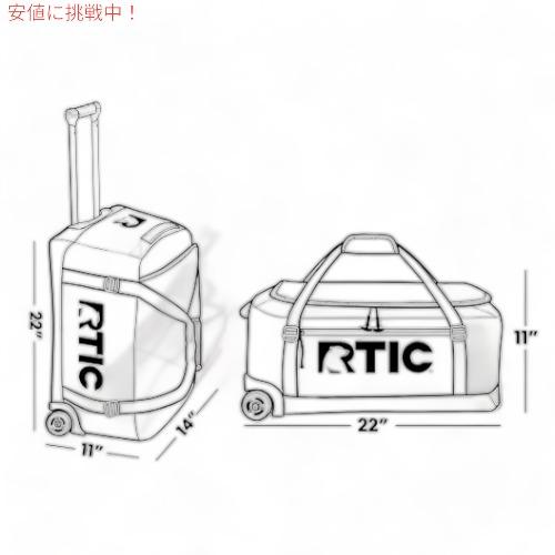 【並行輸入品】RTIC Road Trip Rolling Duffle Bag Medium Lake Blue ロードトリップ ローリング ダッフルバッグ ミディアム レイクブルー_13